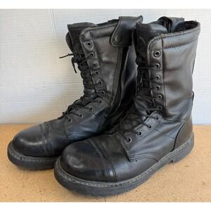 Rocky Men's Boots 10" Paraboot Tactical Military Black Leather 2095 Size 9.5 M